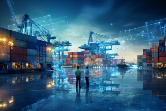 Optimizing supply chains with ai enhanced logistics network distribution technology