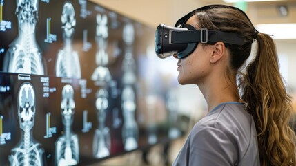 Virtual reality X-ray training simulations, preparing the next generation of radiologists 