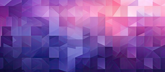 A vibrant mix of purple, pink, and magenta hues on an abstract background with a geometric pattern. The electric blue accents add a touch of symmetry to this artinspired design - obrazy, fototapety, plakaty