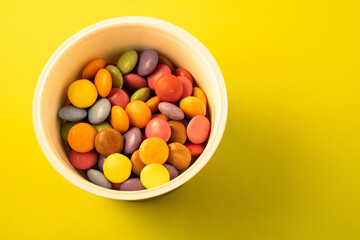 bowl of chocolate candies