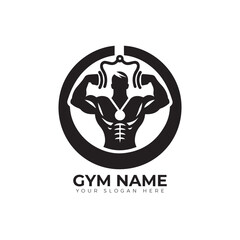 Fitness graphic design, fit icon draw logo
