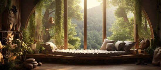 Cozy Seating Spot in Peaceful Space