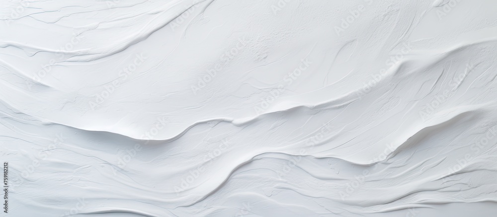Aufkleber a detailed shot of a white paint texture on a white surface, capturing the subtle patterns and layer