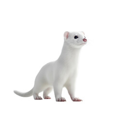 meerkat isolated on white background
