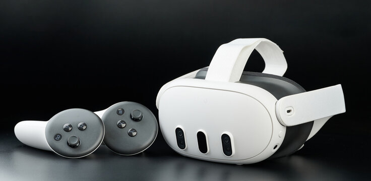 Meta oculus quest 3 vr headset