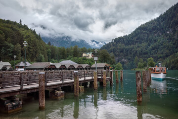 Naklejka premium Konigsee - Bavaria - Germany