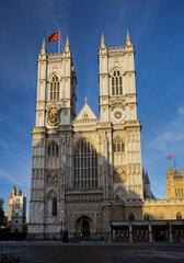 Fototapeta na wymiar Westminster Abbey, London, England, Großbritannien