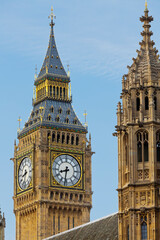 Westminster Palace, Big Ben, London, England, Großbritannien