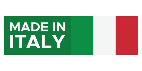 Made in Italy Stamp Label - obrazy, fototapety, plakaty
