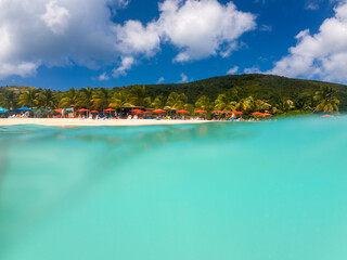 Beach Vacation View from Ocean