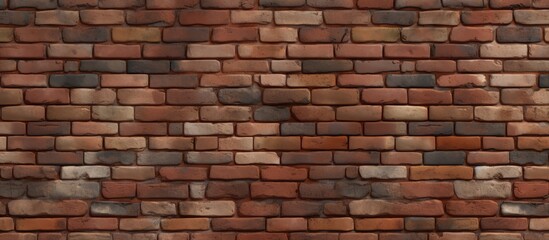 Brick wall pattern for texturing.