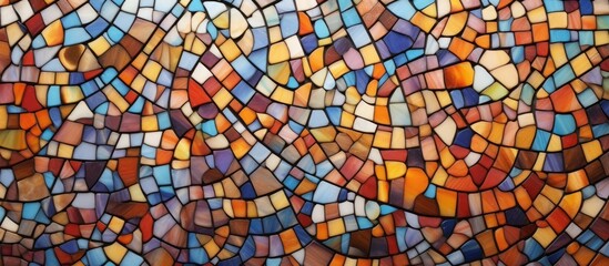 Abstract mosaic design for various creative uses - obrazy, fototapety, plakaty
