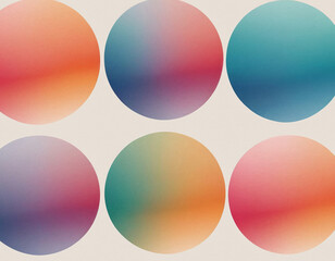 background pattern with colorful circles