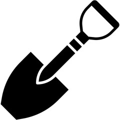 hendyman, showel, contruction, tool, digging Icon