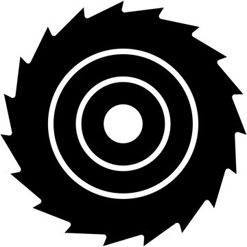 recommend clip art: Carpentry, circular, construction, electronics, saw Icon