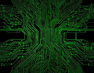 circuit board background illustration