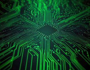 electronic circuit board background illustration