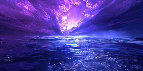 Fototapeta premium Indigo Intimacy: Fostering Deep Connections of Friendship, Immersed in Shades of Indigo Trust and Closeness