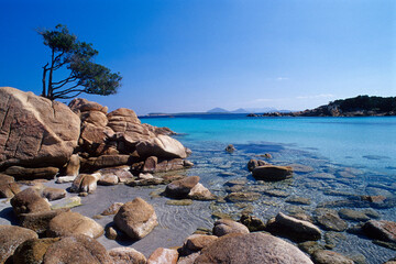 Spiaggia (beach, strand) del Principe, Porto Cervo, Costa Smeralda, Olbia, Gallura, Sardegna, Italia