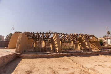 Bir Haddaj, one of the largest and oldest wells in the Arabian peninsula, in Tayma, Saudi Arabia