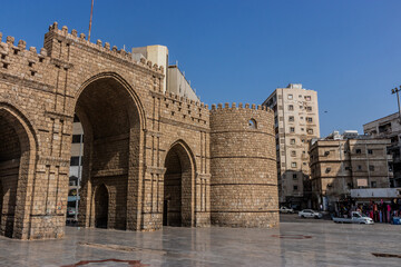 Bab Makkah gate in Jeddah, Saudi Arabia