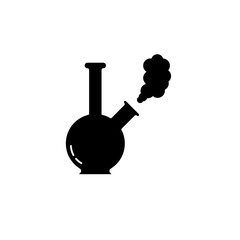 bong concept line icon. Simple element illustration. bong concept outline symbol design.