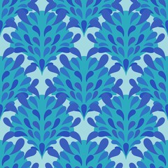 Summer print seamless ethnic floral pattern for wrapping paper and fabrics and kids clothes print and party accessories