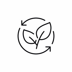 Recycling Nature Waste Environment icon