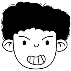 Person Face Doodle