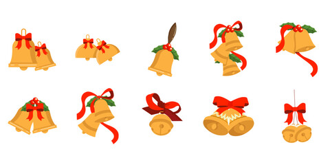 Obraz premium Christmas Bell Illustration