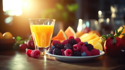 fruits in morning