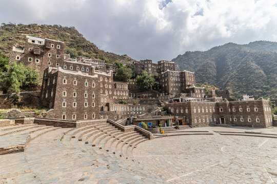 Ancient Rijal Alma village, Saudi Arabia