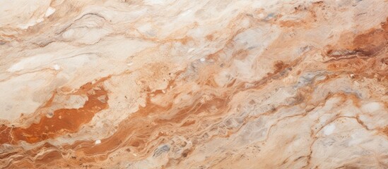 A close up of a wood flooring with a brown marble texture, blurred background. The beige and peach colors create a soothing pattern reminiscent of natural soil