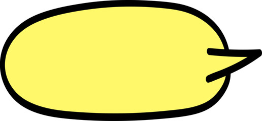 만화 대화 말풍선 일러스트