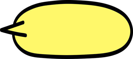 만화 대화 말풍선 일러스트