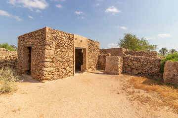 House in Al Qassar heritage village on Farasan island, Saudi Arabia