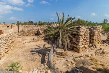 Al Qassar heritage village on Farasan island, Saudi Arabia