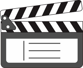 Movie Clipper Illustration