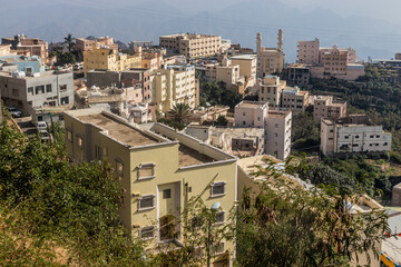 Fototapeta premium View of Fayfa town, Saudi Arabia