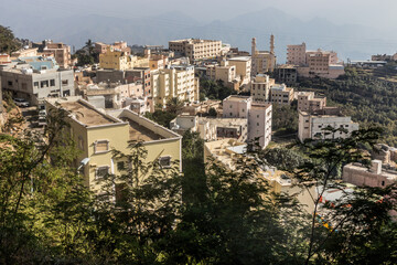 View of Fayfa town, Saudi Arabia