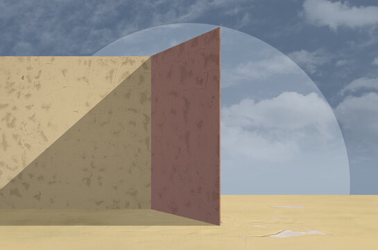 Collage with construction