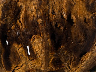 Abstract texture from above 2d