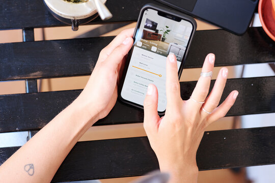 Using smarthome app