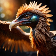 Archaeopteryx prehistoric animal dinosaur wildlife photography