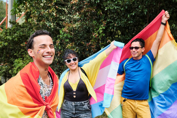 Gathering At The Gay Pride