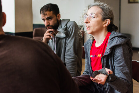 Tension: Work discussion