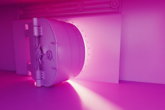 Open vault door