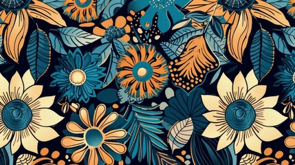 illustration of a bohemian style generative ai