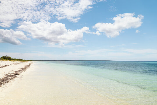 Tropical empty beach