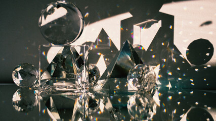 crystal prisms